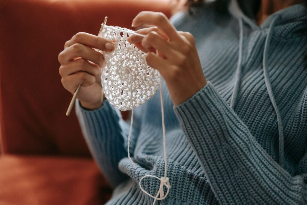 wet blocking crochet